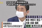 【速報】緊急事態宣言
