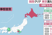 東京都、今日の感染者が２１人以下であれば緊急事態宣言解除の基準をクリア