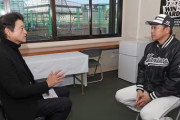 サブロー監督「阪神から現役ドラフト移籍の井上広大、コンタクトの強さがロッテ選手の中でダントツ」