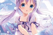 「ご注文はうさぎですか？ BLOOM チノ(梅雨） ハンドタオル」予約開始！パイルタイプですが大変綺麗にプリントされております