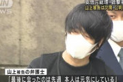 山上徹也「40代チー牛顔です。高卒です。工場派遣の独身殺人犯です」←これ崇めてる奴