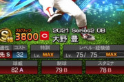 【プロスピA】大野豊はリアタイでもリーグでも大活躍やろな