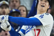 【MLB】大谷翔平、「伝説的瞬間」賞を受賞！　リーグ優勝決定シリーズ第４戦の３本塁打、10奪三振