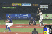 阪神・陽川が豪快な“珍打”　打球が京セラDの天井に当たり落ちてこず