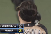 【vs西武】日ハム西村、栗山に同点2ラン被弾…