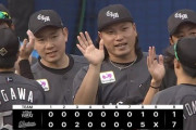5月26日　ロッテ７－１ソフトバンク　投手8人に及ぶリレーで1失点に抑える好投！首位SB相手にスイープ達成で8連勝達成！