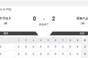 【2軍 ヤクルトvs.日本ハム】0-2で勝利！