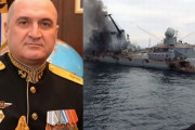 ロシア黒海艦隊司令官のイゴール・オシポフ提督を逮捕、旗艦「モスクワ」を沈没させた容疑で！