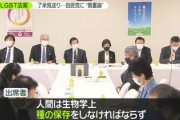【大悲報】自民党「LGBTは道徳的におかしい」「種の保存に背く存在」法案見送りで大炎上