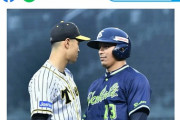怪物ルーキー阪神佐藤、ヤクルト新外国人オスナに「メンチを切り」、萎縮させる