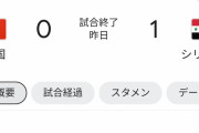 【悲報】日本-トルコ戦の裏ですごい試合が行われていた