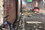 【動画】4時間通行止めとなった首都高の事故現場がエグい。