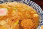 つけ麺の麺と汁の温度について