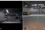 【衝撃映像】ジムニーさん、水没した地下駐車場から脱出してしまうｗｗｗｗ