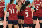 韓国人「韓国女子バレー勝利の裏でSNSが大荒れ…ホーム判定疑惑が拡散中」→「これは素直に喜べん（ﾌﾞﾙﾌﾞﾙ」