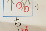 【ガルch】漢字はあっているのに「とめ、はね、はらい」で不正解になった小学生のテストが話題に　いくらなんでも厳しすぎ？