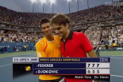 【2009】フェデラーがジョコビッチを下し全米オープン決勝へ！！前人未到の6連覇なるか！？
