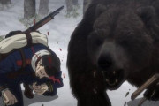 【達人】熊の背後からの一撃を服1枚差でかわす観光客