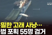 【朝鮮日報】もりでクジラを捕獲、韓国海洋警察が55人を一斉摘発