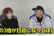 高木豊氏「４番はホームランが３０本なら、３倍の打点になってほしい」
