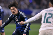 古橋亨梧「もちろん結果を残すために入った」背後への抜け出しに相手CB背負う見せ場も一歩及ばず