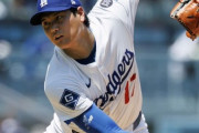 【朗報】大谷翔平（31）、トミージョン手術したら直球平均球速が『155.7キロ→157.7キロ』と上昇