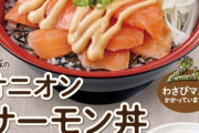 すき家がオニオンサーモン丼発売するってよ