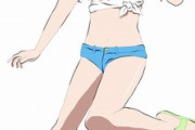 【画像】Tシャツをこういう風に結んでる女の子ｗｗｗ