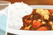 外国人「アニメの食事シーンはカレーばかり、日本料理は不味いに違いない」