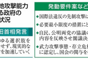 敵基地攻撃能力、発動要件を検討　最小限度、先制攻撃禁止