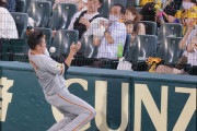 【画像/動画】巨人･坂本がフェンス側のファールフライを獲ったシーンw