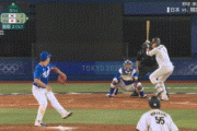 【準決勝日本対韓国】侍ジャパン、8回裏2アウト満塁から山田哲人が走者一掃勝ち越しタイムリーツーベース！！！！！！！！！！！！！！
