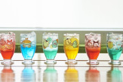 「サンリオ×ナガノ」ちょっぴりレトロなパフェグラスは食べ物がテーマ！郵便局のネットショップで販売