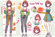1ヶ月で10kg痩せる方法