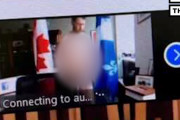 痛恨のミス！カナダ自由党の議会議員がオンライン議会中に全裸でカメラの前に…