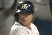 ヤク村上 53本、残り19試合で8ホームラン←余裕やん！　⇒　現在55本、残り9試合で6ホームラン
