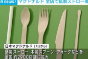 【悲報】紙ストローとかいう誰も得しない最悪の発明ｗｗｗｗ
