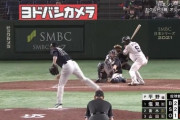 【GIF】ヤクルト塩見へのストライク判定wwwwww