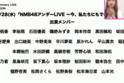 【朗報】NMB48二軍ライブ開催キタ━━━(ﾟ∀ﾟ)━━━！