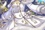 【まほよ】クリスマス衣装のアリスイラスト！！　白衣装可愛いです！！