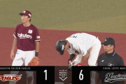 藤岡センターオーバータイムリー2ベース！ロッテ6点目！打線強すぎる…