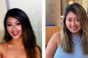アメリカに留学したアジア人女性、1年でこんなに姿になってしまう…