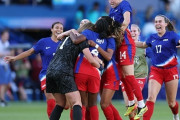アメリカ女子代表、ブラジルに1-0勝利！3大会ぶりの金メダル！パリ五輪女子サッカー決勝
