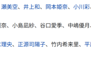 ウィキペディア個人記事作成済みが乃木坂5期生11人中10人、日向坂4期生11人中6人なのに櫻坂3期生が未だ0人ww