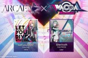 【Arcaea】(21/08/10)WACCAコラボが開催！ WACCAから「with U」等6曲追加に加えてリミックス楽曲が2曲登場！！