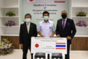 【ありがとう】日本政府、タイに酸素濃縮器868台寄贈