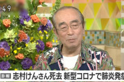 【訃報】志村けん、逝去