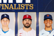 【朗報】大谷翔平&山本由伸さん、順当にシーズンMVPとサイ・ヤング賞の最終候補に選出される！！！
