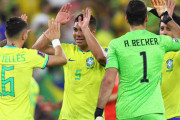 カゼミーロが決勝弾！…ブラジルが堅守のスイスを退け決勝トーナメント進出を決める