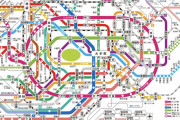【画像】東京の路線図、複雑すぎる。東京の人はこれに付いていけてるの…？